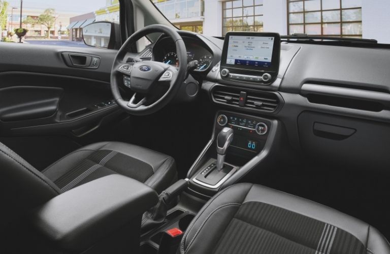 Interior of the 2020 Ford EcoSport